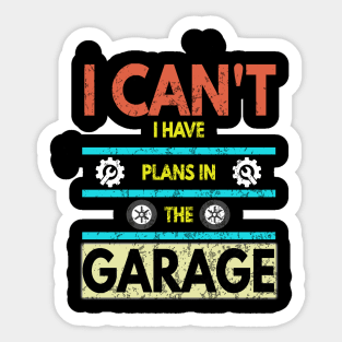 Garage Sticker